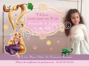 invitation princesse