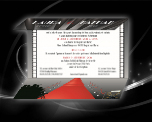 invitation cinéma