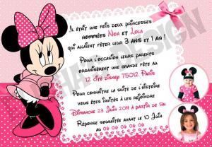 invitation minnie