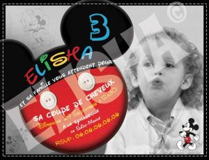 invitation mickey
