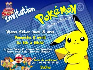 invitation à thème