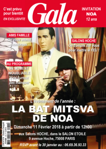 faire-part bat mitzva voici