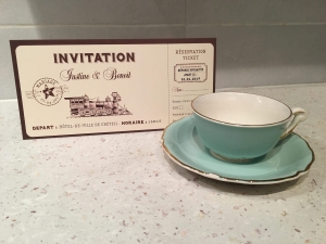  Faire-part mariage retro